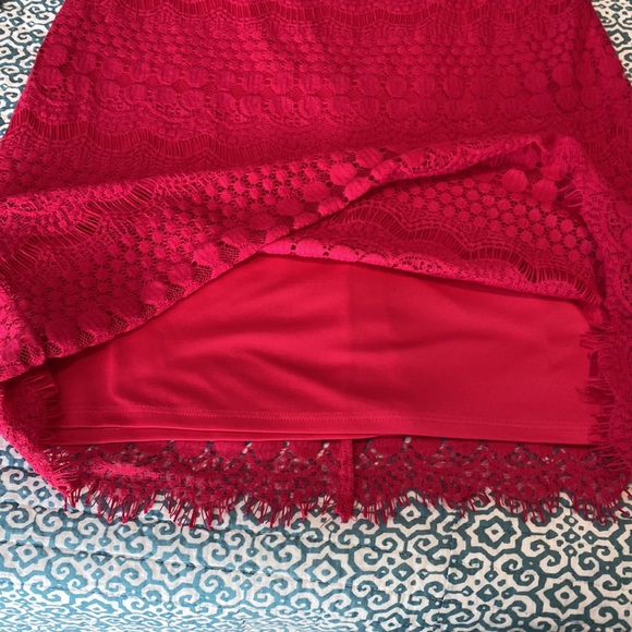 Eliza J Lace Pink Dress size 10 - Picture 13 of 14